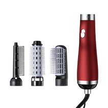 고데기 3 in 1 멀티 에어 스타일러 에어브러쉬 매직기 아이롱 롤드라이기 빗드라이기 브러쉬고데기 판고데기 웨이브 뽕고데기 빗고데기, 오규 블루