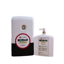 방향제자동분사기(최신형)+공기탈취 방향제300ml무료제공/에코원에어탈취제/ 에코원에어방향제/향선택가능/방향제분사기, 잉글리쉬페어프리지아