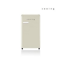 쿠잉 유럽형스타일리쉬 레트로 원도어 냉장고 소형냉장고 REF-S92C 크림