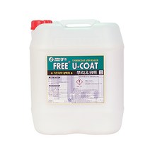 코머스켐 푸리U코트 18.75L 1개 기초피막 광택제 푸리유코트