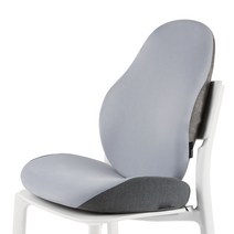 힙시트 자세 세트 45X39.5CM 방석 사무실 교정 요추 감압 등받이 자동차 사계절용, 블루스톤세트, 1개
