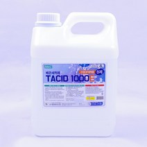 [좋은하루] 1000E 4리터 배관세척제 B제 TACID S/N 2020 NO:8995 _ SG/1211 WS2B437E, 1