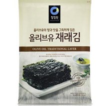청정원 올리브유 재래김 20g (1절x5매), 7개