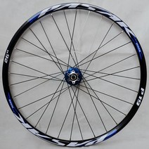 자전거휠 디스크휠 로드 픽시 휠셋 pasak mtb 앞 전용 26 27.5 29er 6, 26 블루 허브 블루, 결정적인 요인, 19mm