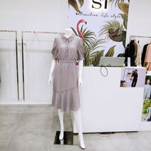 SI SI 체크 카라 원피스(ICSCO025371)