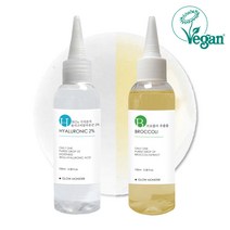 글로우몬스터 브로콜리 추출물 100ml + 3Kda 올리고 히알루론산 2% 원액 100ml, 2세트