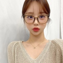 하리몽드 블루라이트 차단 렌즈 스퀘어 뿔테 데일리 남녀공용 안경