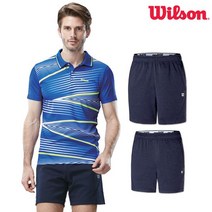 윌슨 경령 반바지 2247 2248 네이비 3부바지 테니스복