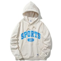 LEE 리 스포티 아치 타이포 후드 후디 후드티 맨투맨 옐로우 Sporty Arch Typo