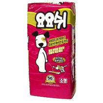 요요쉬 강아지배변패드 소형 50매 40x48cm, 플로랄와인향