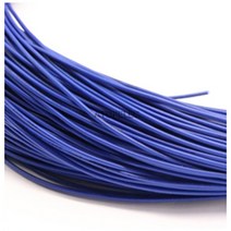 1M UL1015 24/22/20/18/16/14/12/10/8 AWG 600V PVC 주석 도금 구리 연선 케이블 검정/빨강/주황색/노랑/, 06 파란_02 22AWG