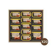 목우촌 제주돔베팸 85호 통조림 켄 LG 설 명절 선물세트, 20개