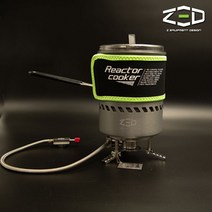 제드 강염 블랙해드 리액터+리액터쿠커 코펠 1.5L+이그나이터 세트 125827, 리엑터+쿠커1.5L