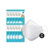 생활용품 소형화이트 네퓨어 황사방역용마스크 KF94 50매