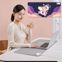 Covlanink 스마트 온열 마우스패드 온열 데스크 전기매트 책상 마우스 히팅매트 80CM-03, 1개