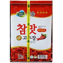 달지않은고추장 떡볶이 고추장 맛있는 떡볶이용 17kg, 1개