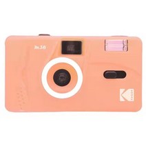 다회용필름카메라 kodak 필름 카메라 용 m35 m38 레트로 카메라 있는 토이카메라, m38 오렌지, 2롤 필름으로
