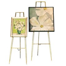 전시용 이젤 철제 화판 휴대용 미술 북유럽 웨딩