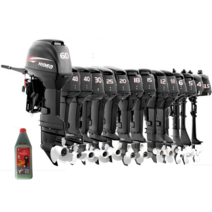 선외 모터 선외기 엔진 고무보트 모터보트 낚시배보트, 2행정 3마력 기어 없음 오일 공급