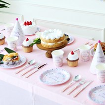 파티해 생일 파티테이블셋팅패키지(10인용), 인어공주