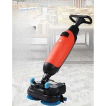 바닥 물걸레청소기 핸드 푸시 더블 브러시 바닥 세탁기 상업용 레스토랑 호텔 걸레질 기계, 밝은 회색