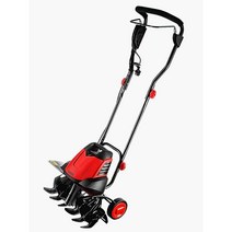 경작기 농업 잡초 회전 경운기 밭갈이 기계 관리기, 1500W 칼 4개 + 50m 연장선