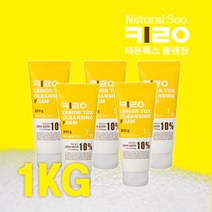 내추럴수 키로 레몬톡스 클렌징 폼 200g 5개 (1000g), 200g 5개 1세트