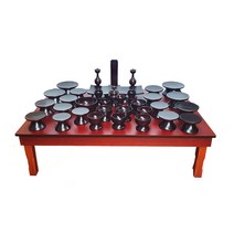 남원목기 제기세트, 41번.천연쓰리정제괴목37p, 1개