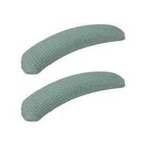 가정용 2Pcs 게임용 의자 팔걸이 패드 방진 이동식, 녹색