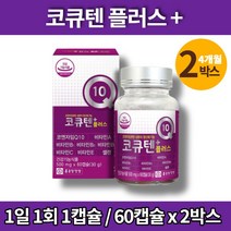 약국 리얼 코큐 코큐텐 플러스 코쿠텐 어르신 할머니 70대 항산화 혈압에 좋은 영양제 비타민 A B1 B2 B6 C E, 2박스