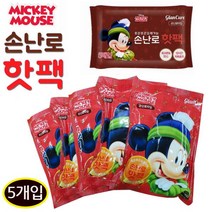 티피지 미키마우스 손난로 핫팩 (5개입) 핫팩 손난로 캐릭터핫팩 방한용품 손난로핫팩, 상품선택