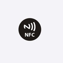 NFC 스티커 NTAG213 라벨 포럼 유형 2 모든 사용 가능 폰용 태그, 02=Round-Green, 1개, 02 Round-Green