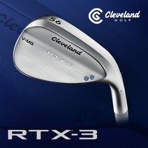 클리브랜드 RTX-3 투어사틴 스틸/경량스틸 웨지, 상세설명 참조, 경량스틸(NS PRO) 58도