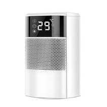 xiaomi 고급 히터 홈 소형 태양열 히터 미니 욕실 절전 송풍기 저소음 조명 없음 겨울 따뜻한 기계, 하얀, 1000w, 일본