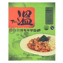 더온플러스 (마파두부밥) 발열도시락 전투식량 비상식량, 1개