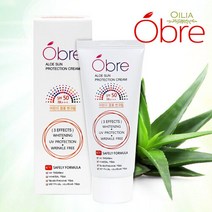 오일리아 오브레 알로에 썬크림 40ml /어린이겸용/자외선차단제/기능성썬크림/식물성썬크림, 옵션선택