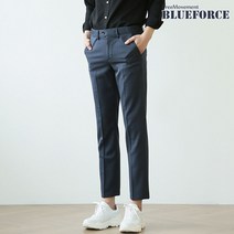 블루포스 바렌보 시크릿 밴딩 슬렉스 베이직핏 캐주얼 정장바지 빅사이즈 남자슬랙스