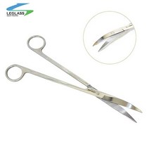 리글라스 고급형 곡가위25cm 수초용가위, 1개