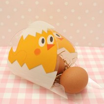 아줌마난다 부활절 계란포장모음, ED10_병아리PET케이스_1장, 1개