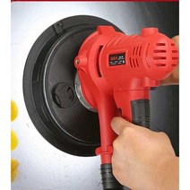 벽샌딩기 샌더 연삭기 콘크리트 기계 연마기 샌더기, 1250W+사포2개