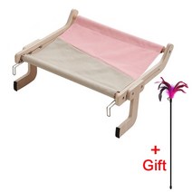 원목캣타워 고양이 귀여운 모던한 설치편한 사이잘 스트레칭 나무타워 고양이 걸이형 침대 목재 조립 애완, 01 A-01 Pink