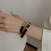 여자 빈티지 레이어드드 팔찌 패션 보우 진주 CC 여름 핑크 럭셔리 쥬얼리