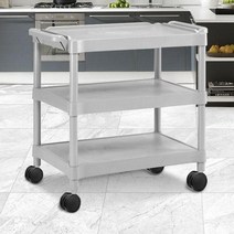 WO857P-CART-2002B 서빙카 3단 트롤리 이동식 트레이 카트, 맑은울림 1, 맑은울림 본상품선택