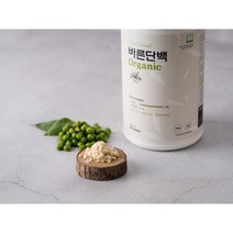 바른단백 유기농 완두 단백질 보충제, 500g