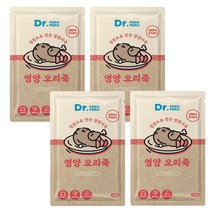 닥터페로 영양오리죽 120g 4개 강아지 고양이 보양식, 1개