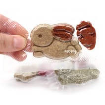 제이펫 슈퍼파인 수제 야채그라스 이갈이 케이크 토끼 친칠라 기니피그 햄스터 이갈이용품 수제 케이크 간식, 토끼+당근