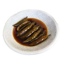 가정식 반찬 밑반찬 고추 간장 절임 1kg, 단품
