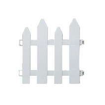 화단파티션 목재화단펜스 절제미니울타리 미니정원플라스틱펜스 크리스마스 트리 울타리 흰색 PVC 정원 난, 03 30x30cm