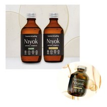 Niyok 니욕 내추럴 코코넛 바디 오일 200ml 천연유래성분 식물성 오가닉 오일풀링, 페퍼민트 오일 200ml 한개