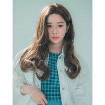 가발나라 여자 수제 레이스 프론트 통가발 긴앞머리 빌드펌, M-SIZE, 내츄럴블랙